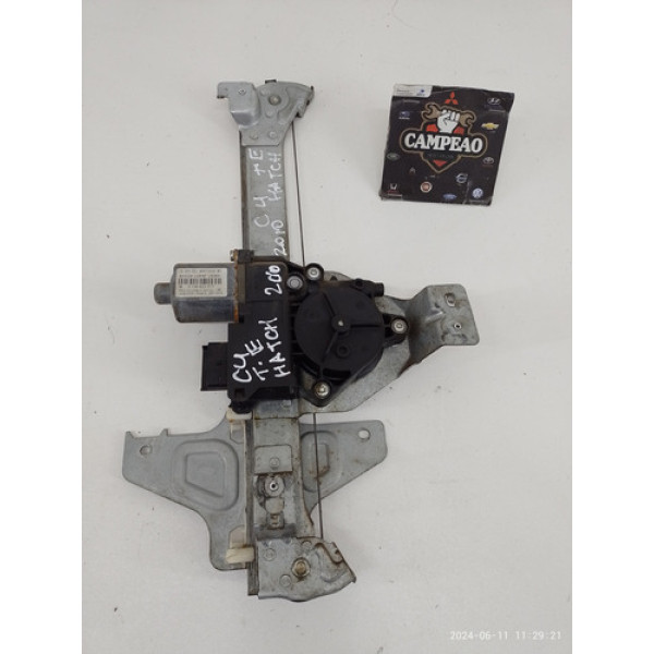 Máquina Elétrica Traseira Esquerda Citroen C4 Hatch 2010