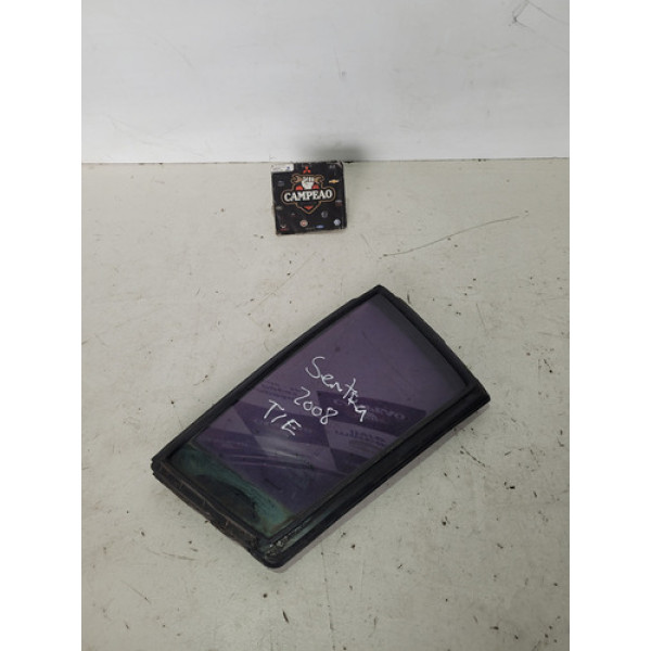 Vidro Fixo Traseiro Esquerdo Nissan Sentra 2008