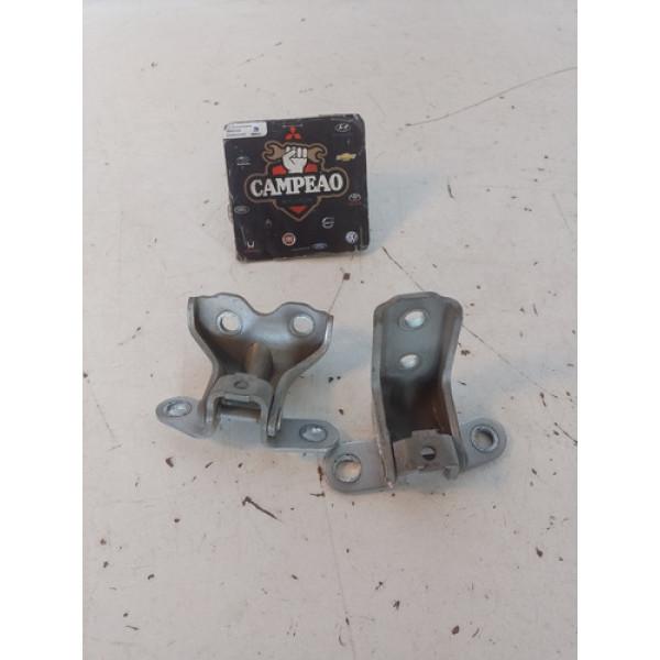 Par Dobradiças Porta Dianteira Esquerda Hyundai Hb20 2015