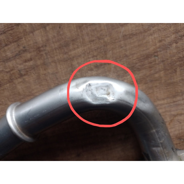 Tubo Água Resfriador Á Carcaça Gm Sonic 1.6 2012 C/detalhe