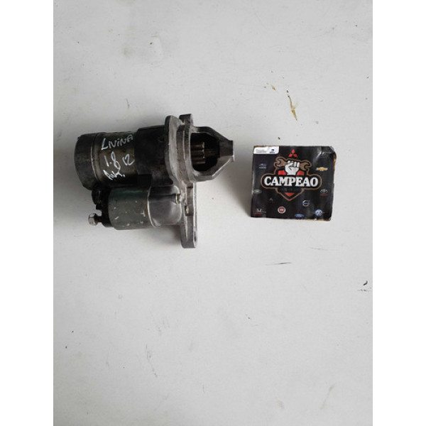 Motor Arranque Nissan Livina 1.8 2010 Automatico 23300en20b 