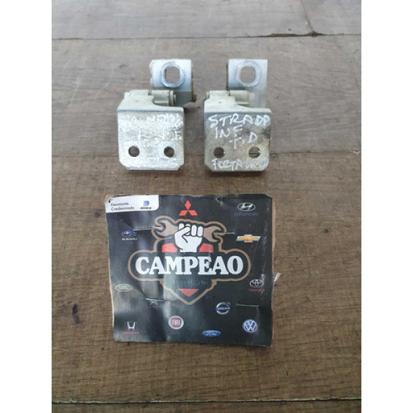 Dobradiça Porta Traseira Direita Fiat Strada 2016 A 2020