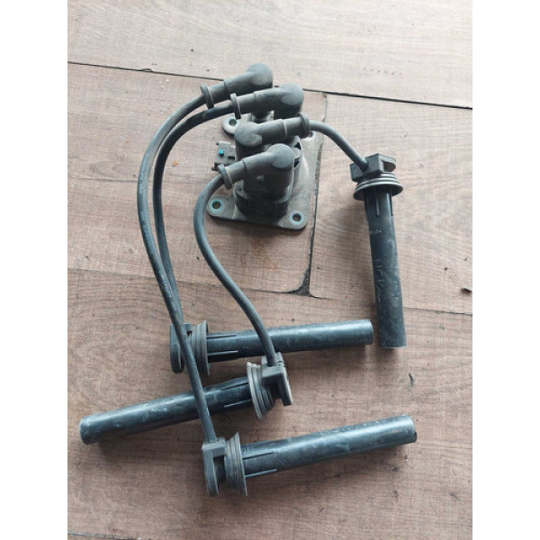 Bobina Com Cabos Fiat Idea 1.8 E-torq 2012