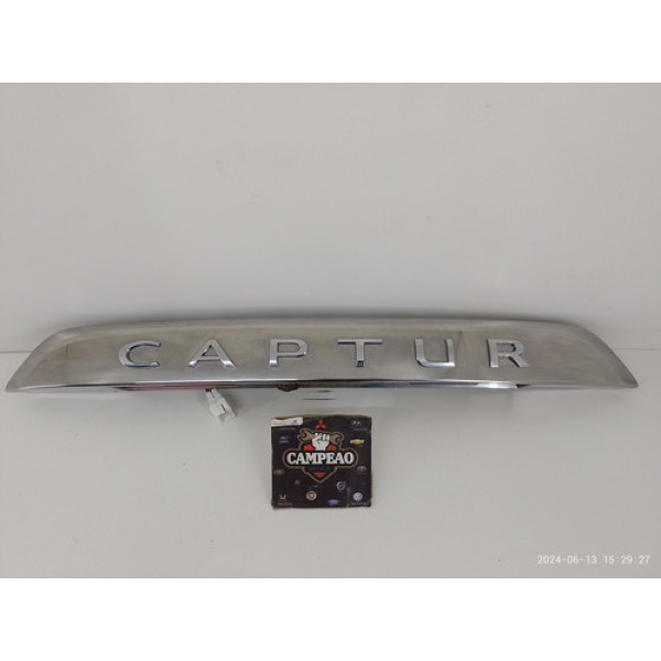 Moldura Tampa Traseira Renault Captur 1.6 16v 2019