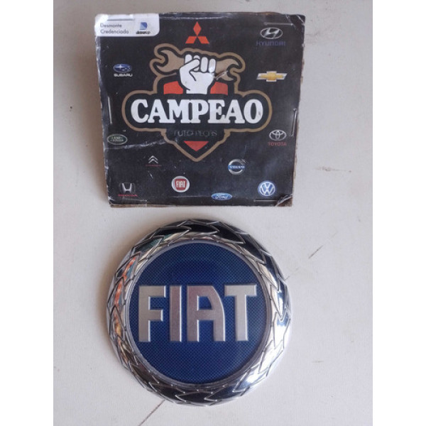 Emblema Parachoque Dianteiro Fiat