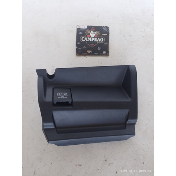 Acabamento Painel Central Tomada Honda New Fit 2016