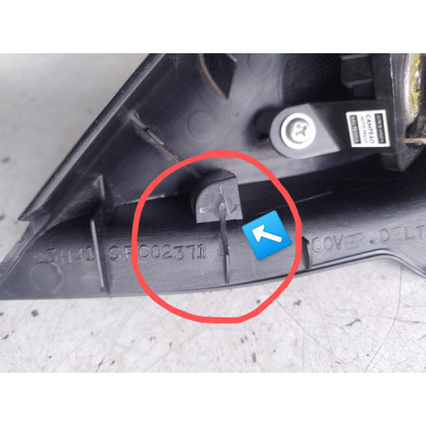 Acabamento Interno Retrovisor Esquerdo Lancer 2.0 2010