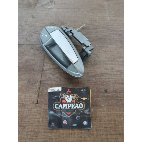 Maçaneta Externa Traseira Direita Fiat Linea 2016