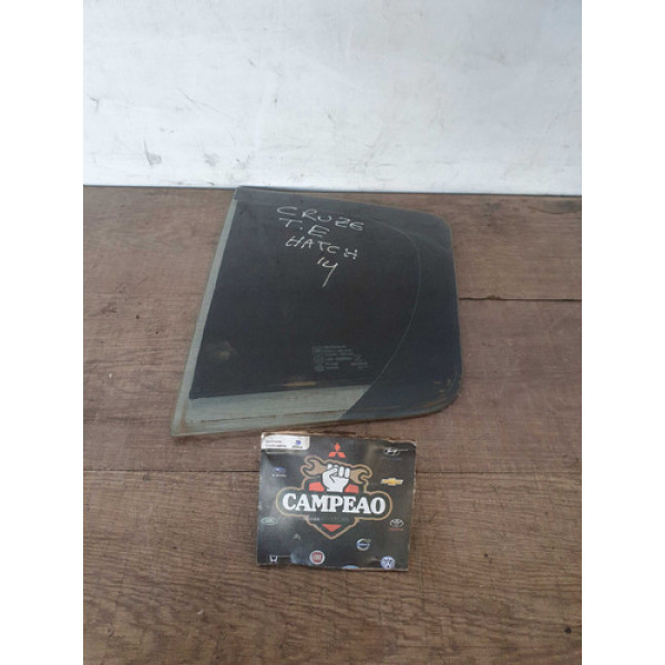 Vidro Fixo Traseiro Esquerdo Gm Chevrolet Cruze Hatch 2014