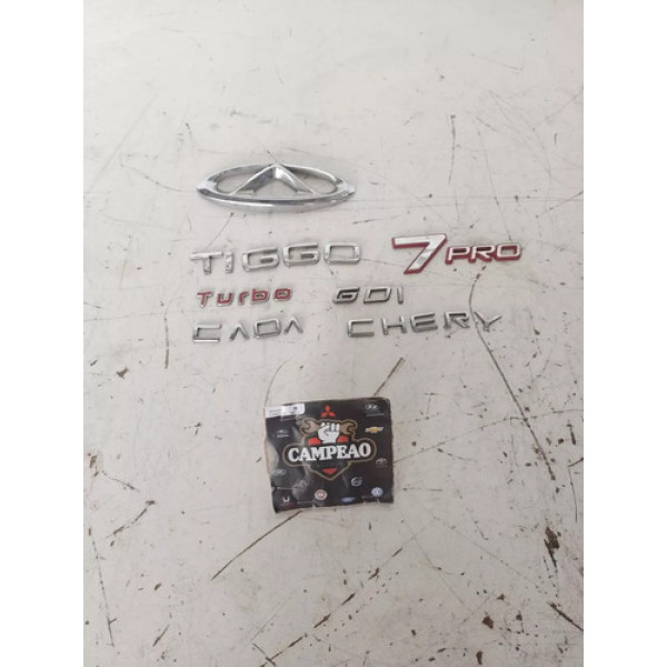 Emblemas Chery Tiggo 7pro 1.6 At Turbo Gdi 2022