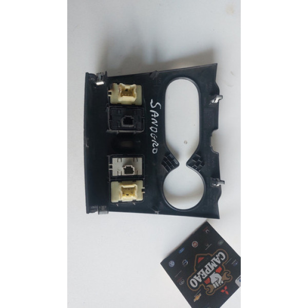 Botão Comando Vidro Elétrico Renault Sandero C/detalhe 