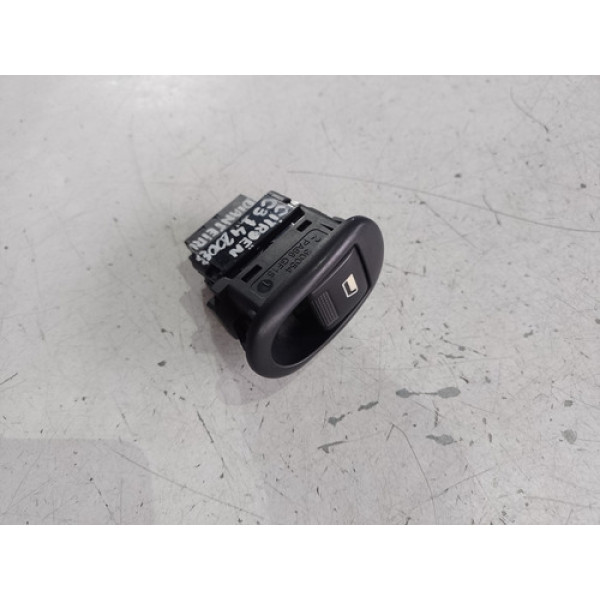 Botão Vidro Elétrico Dianteiro Citroën C3 1.4 2008