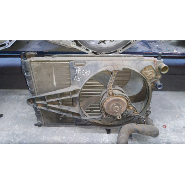 Kit Radiador Fiat Palio 1.5 Com Ar 1997 Á 2000