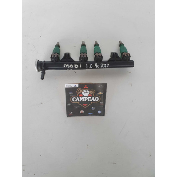 Flauta Com Bicos Fiat Mobi 1.0 4cc 2017