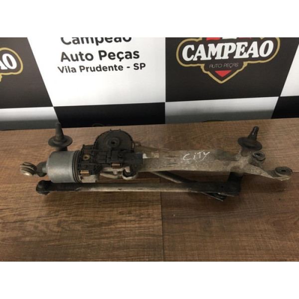 Maquina Limpador Parabrisa Honda City 2011 