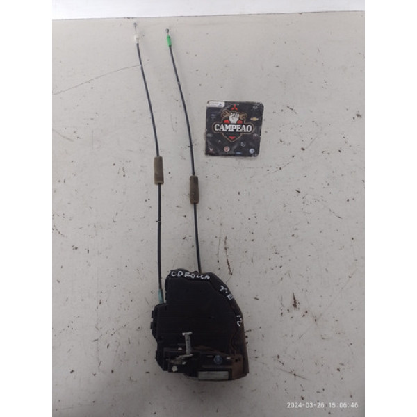 Fechadura Porta Traseira Esquerda Toyota Corolla 2012