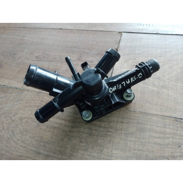 Carcaça Válvula Termostática Gm Onix Plus Turbo 1.0 2020