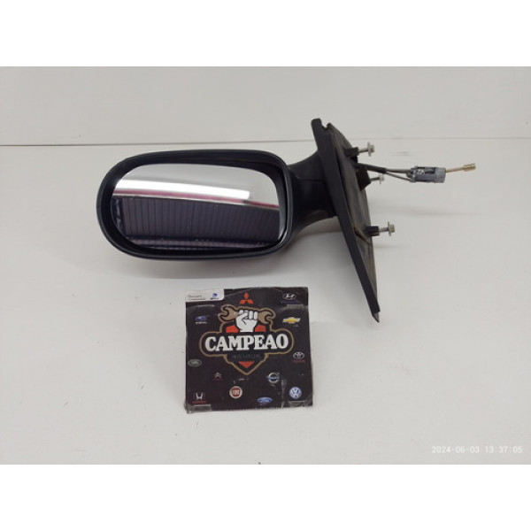 Retrovisor Direito Manual Fiat Siena 2009/2010 C/detalhe 