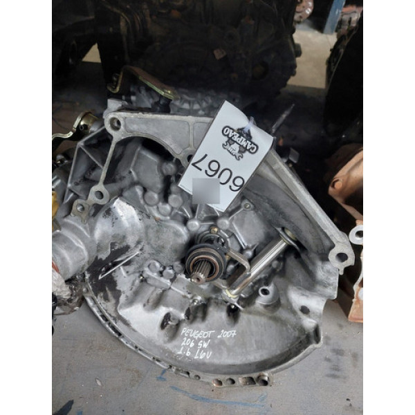 Caixa Câmbio Peugeot 206 Sw 1.6 16v 2006