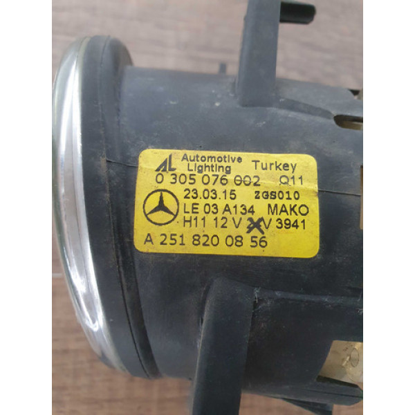 Farol Milha Direito Mercedes Benz Smart Fortwo 2010