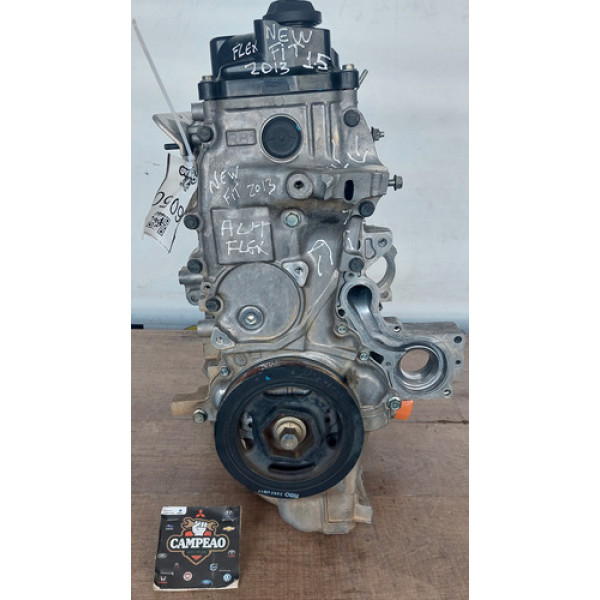 Motor Parcial New Fit 2013 1.5 Flex Aut  Com Detalhe