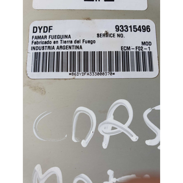 Módulo Injeção Gm Chevrolet Corsa Montana 2005 93315496