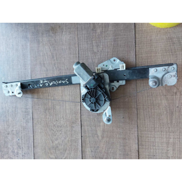 Maquininha De Vidro Traseira Esquerda Sandero Antigo 