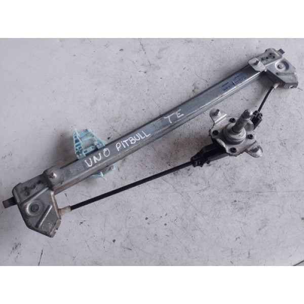 Máquina Vidro Manual Traseira Esquerda Uno Pitbull 2010