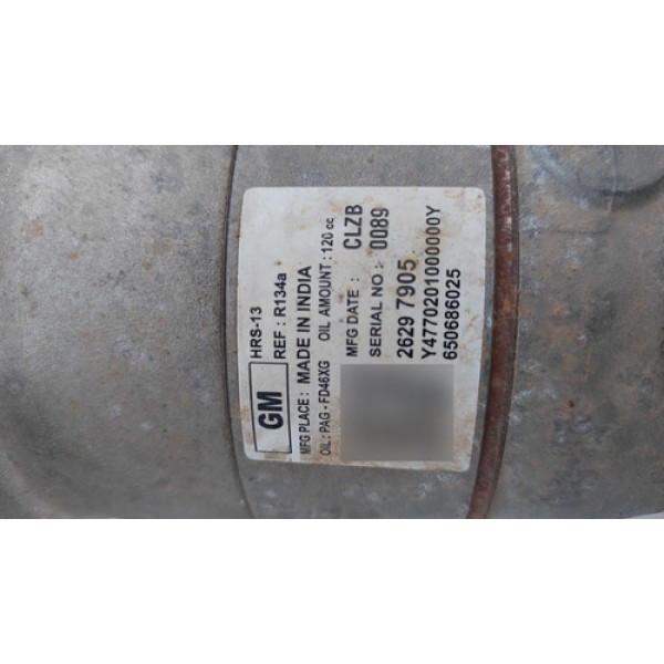 Compressor De Ar Condicionado Tracker 2021 1.2 Ltz Turbo Aut