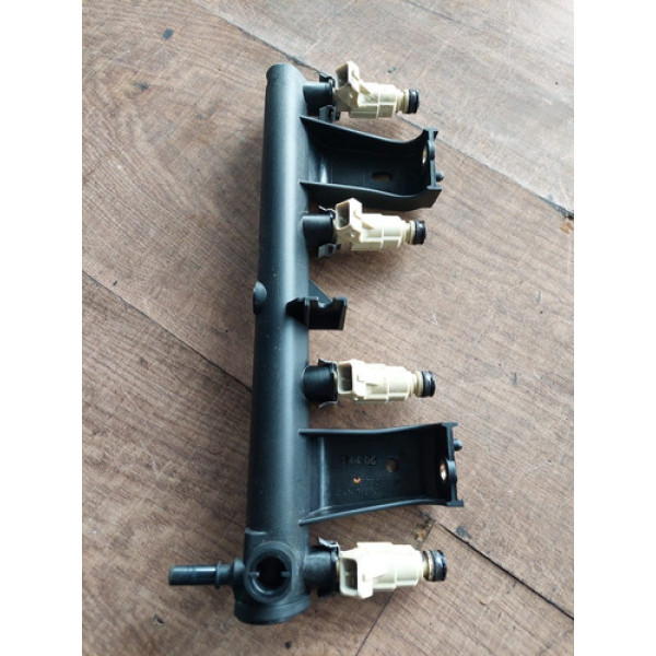 Flauta   Bicos Injetores Peugeot 206sw 1.6 16v 2007