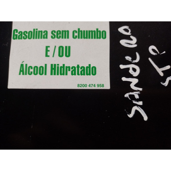 Tampa Portinhola Renault Sandero Stepway 2012