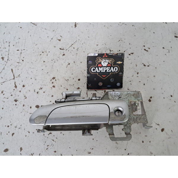 Maçaneta Dianteira Esquerda Honda Fit 2007 Com Detalhe 