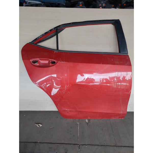 Porta Traseira Direita Toyota Corolla 2017 Com Detalhes