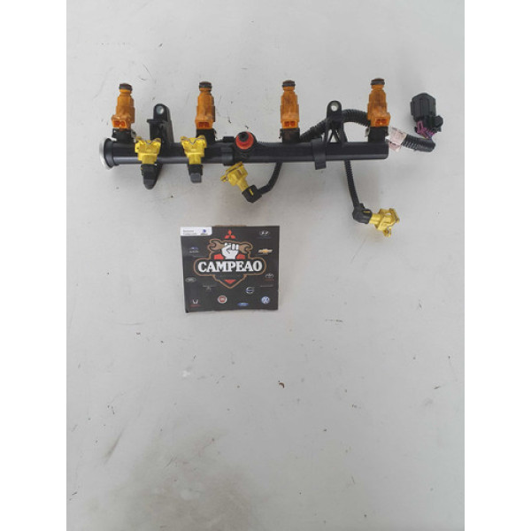 Flauta Bicos Chevrolet S10 2015 Flex Com Detalhe 