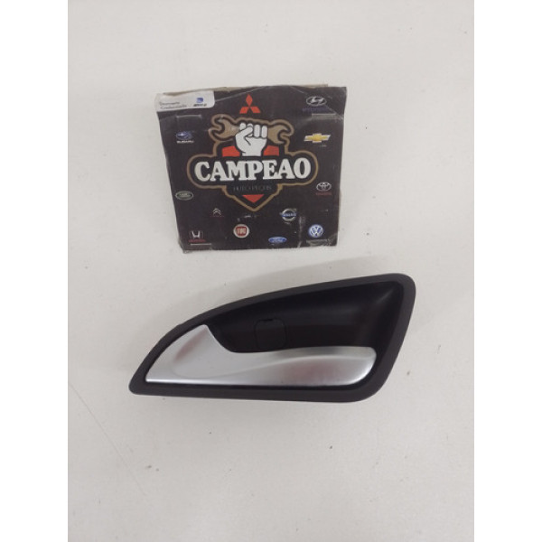 Maçaneta Interna Traseira Esquerda Hyundai Hb20 2016 Cromado