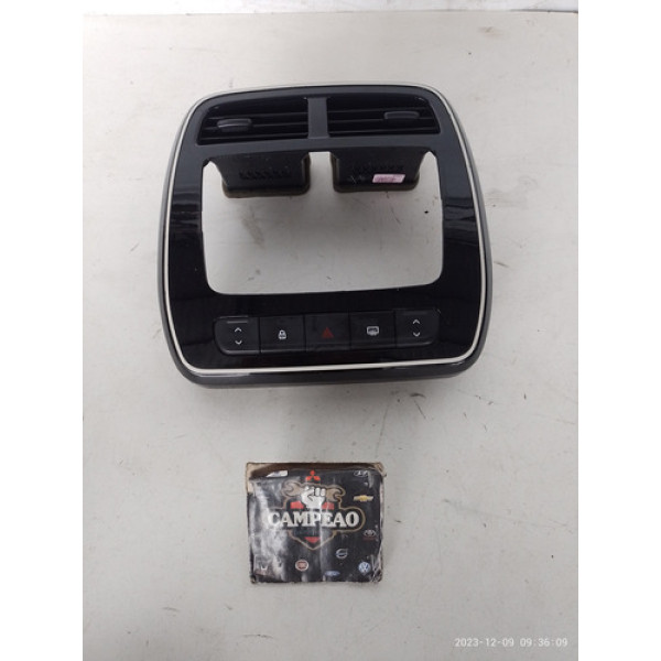Moldura Multimídia Difusor Ar Central Renault Kwid 2020