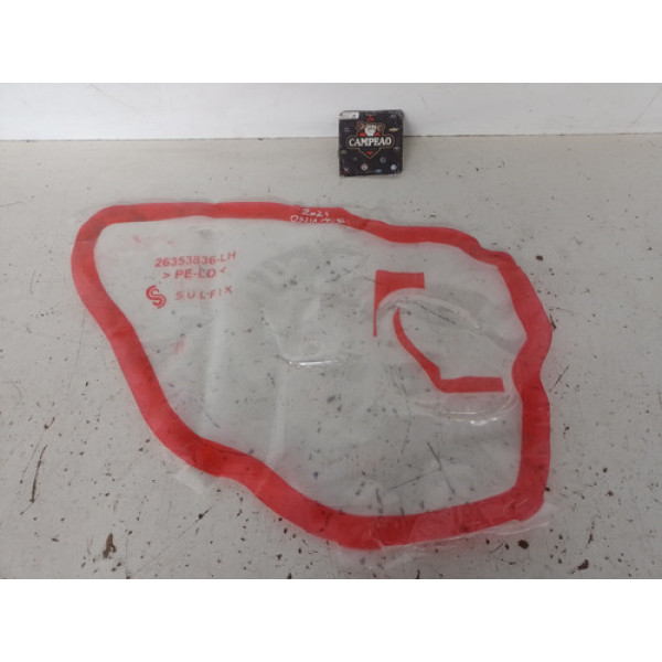 Plástico Vedação Porta Traseira Esquerda Chevrolet Onix 2022