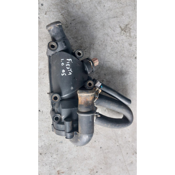 Carcaça Da Válvula Termostática Fiesta 2005 1.0 Zetec 